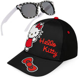 Get Trend Sunglasses Baseball Cap Set for Girls Breathable Adjustable Summer Sun Hat