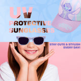 Get Trend Sunglasses Baseball Cap Set for Girls Breathable Adjustable Summer Sun Hat