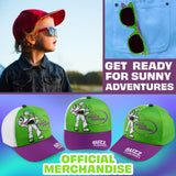 Get Trend Sunglasses Baseball Cap Set for Kids Breathable Adjustable Summer Hat