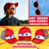 Get Trend Sunglasses Baseball Cap Set for Kids Breathable Adjustable Summer Hat