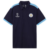 MANCHESTER CITY F.C. Mens Polo Shirt, Short Sleeve Collared T-Shirt Buttoned