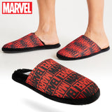 Marvel Men's Slippers - Warm Cosy Indoor Non Slip Shoes - Get Trend