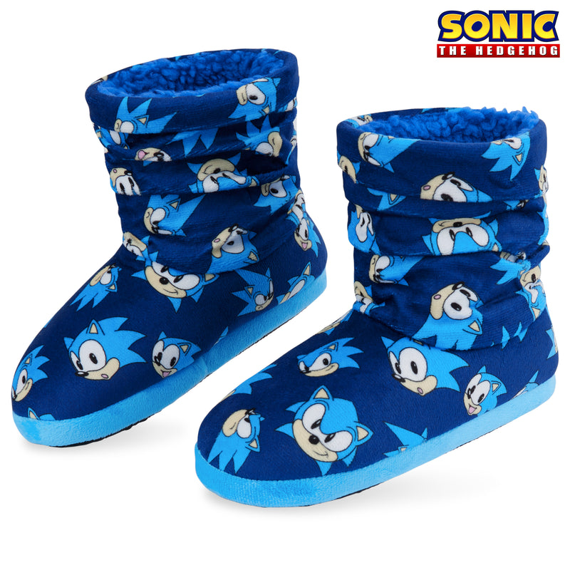 Sonic The Hedgehog Boys Slippers
