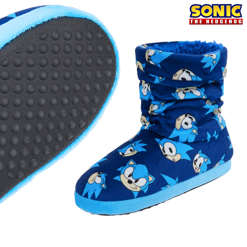 Sonic The Hedgehog Boys Slippers