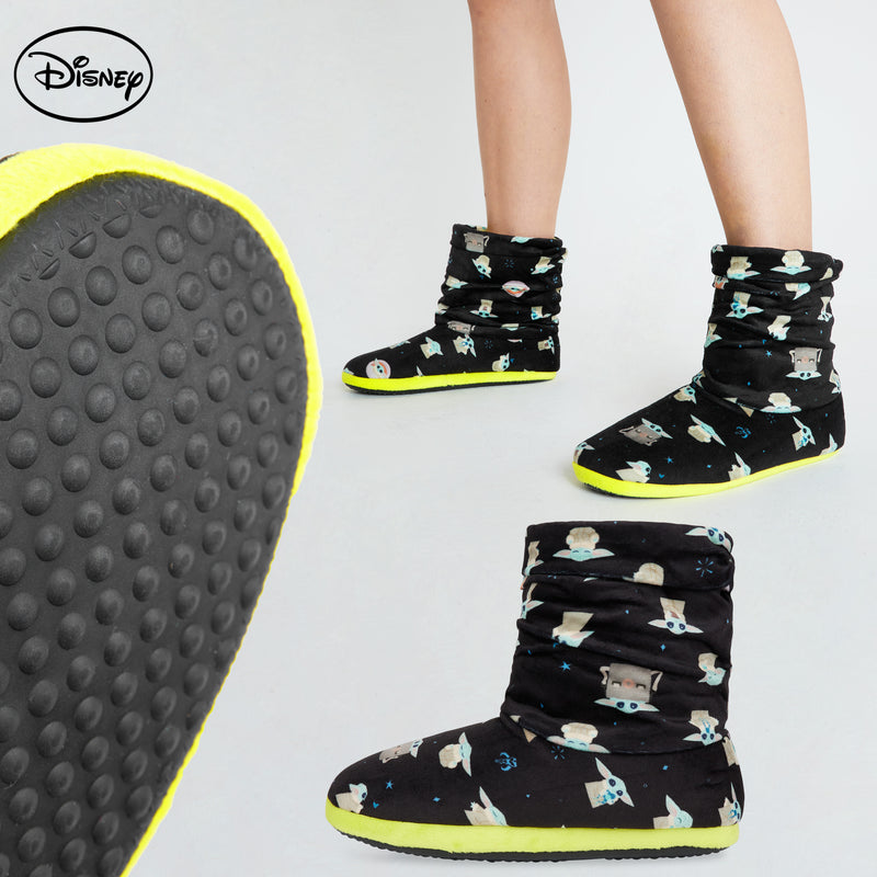 Disney Boot Slippers Women and Teenagers - BABY YODA
