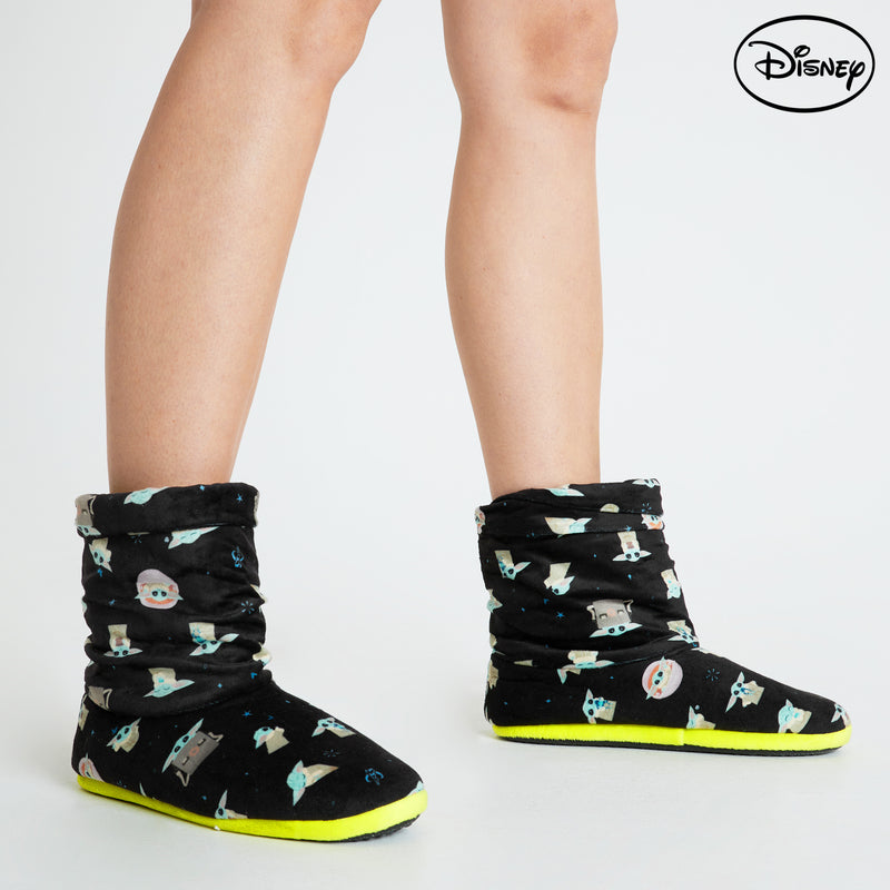 Disney Boot Slippers Women and Teenagers - BABY YODA - Get Trend