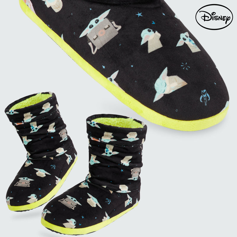 Disney Boot Slippers Women and Teenagers - BABY YODA