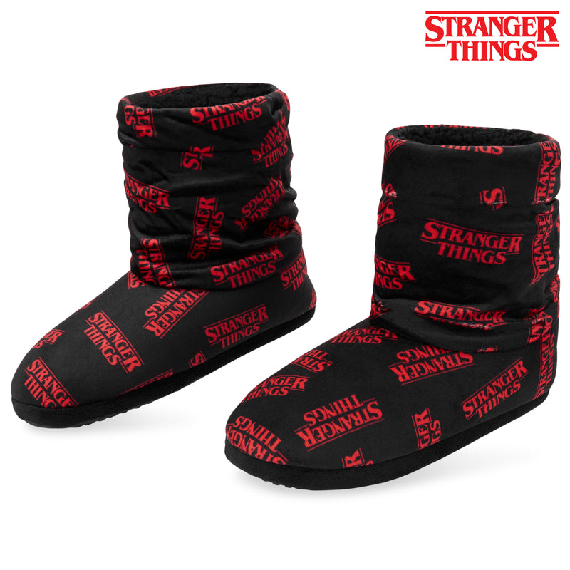 Stranger Things Boot Slippers Women and Teenagers - Get Trend