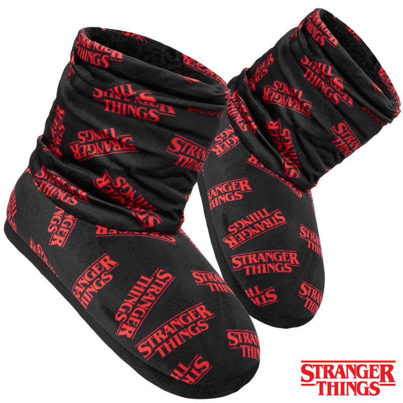 Stranger Things Boot Slippers Women and Teenagers