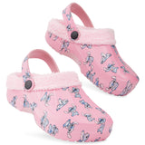 ﻿Disney Stitch Clogs Kids - Fleece Lined Girls Clogs - Get Trend