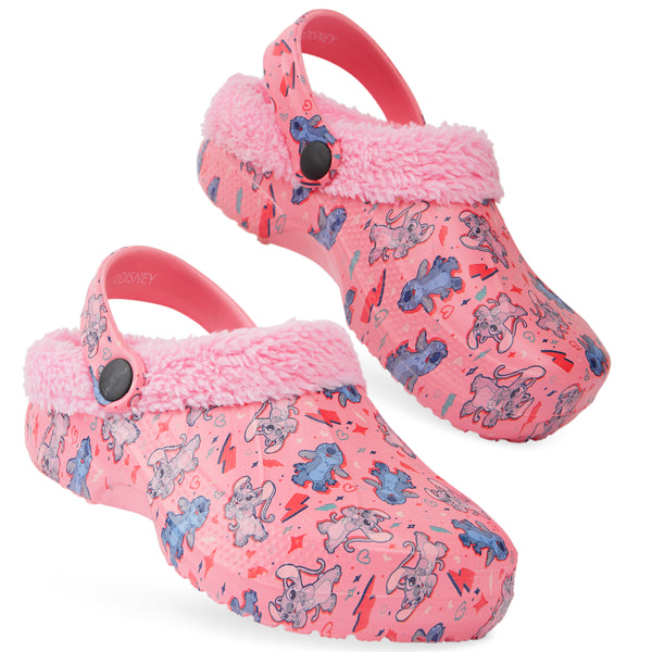 Disney Stitch Winter Clogs Kids, Anti Slip Sole Indoor or Outdoor Wear - Stitch Gifts - Get Trend