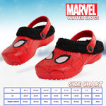 Marvel Boys Clogs - Spiderman Fleece Lined Clogs - Get Trend