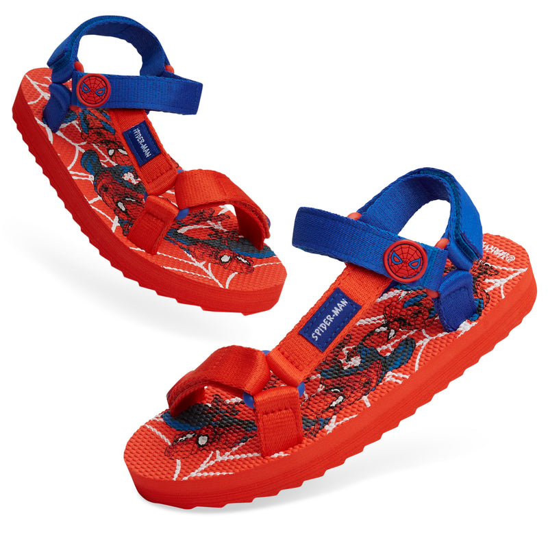 Marvel Boys Sandals, Summer Shoes with Adjustable Straps - Gifts for Boys - Get Trend