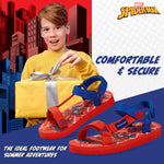 Marvel Boys Sandals, Summer Shoes with Adjustable Straps - Gifts for Boys - Get Trend