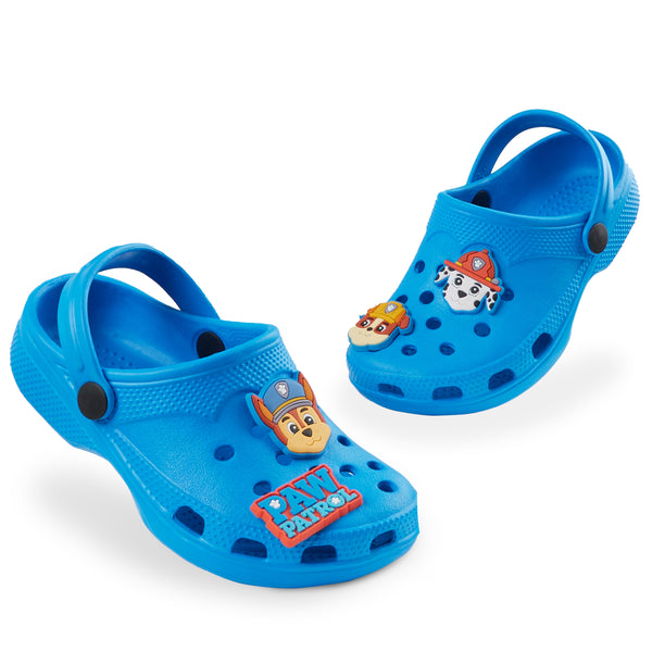 Paw Patrol Boys Clogs with Removable Rubber Charms - Get Trend