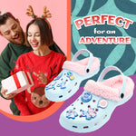 Disney Stitch Clogs for Women Fleece Lining Slip On Garden Shoes Heel Strap with Charms - Get Trend