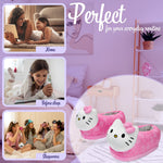 Hello Kitty Slippers for Girls & Teenagers Kawaii 3D Kids Slippers Plush - Get Trend