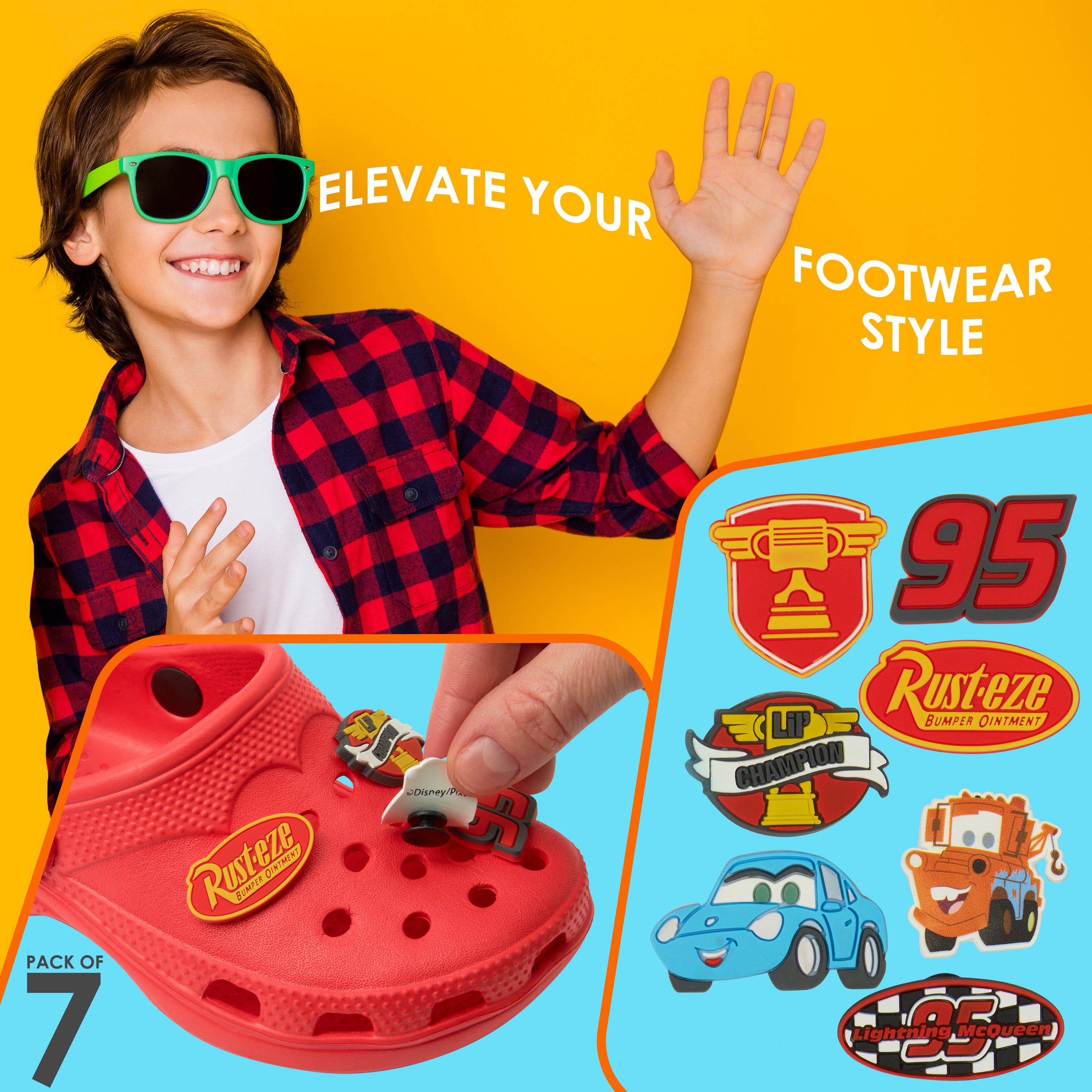 Get Trend Disney Cars Boys Clogs Garden Shoes - Get Trend