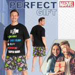 Marvel Avengers Men's Short Sleeve Pyjama Set 2