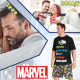 Marvel Avengers Men's Short Sleeve Pyjama Set 