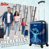 Disney Stitch Suitcase Hard Shell 49 x 33 x 22 30L Capacity 4 Spinner Wheels