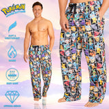 Pokemon Mens Pyjama Bottoms - Nightwear PJs for Men and Teenagers S-3XL Lounge Wear Trousers - Mens Gifts