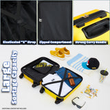 Pokemon Suitcase Kids Teens Hard Shell Luggage Pikachu Travel Case 4 Wheels