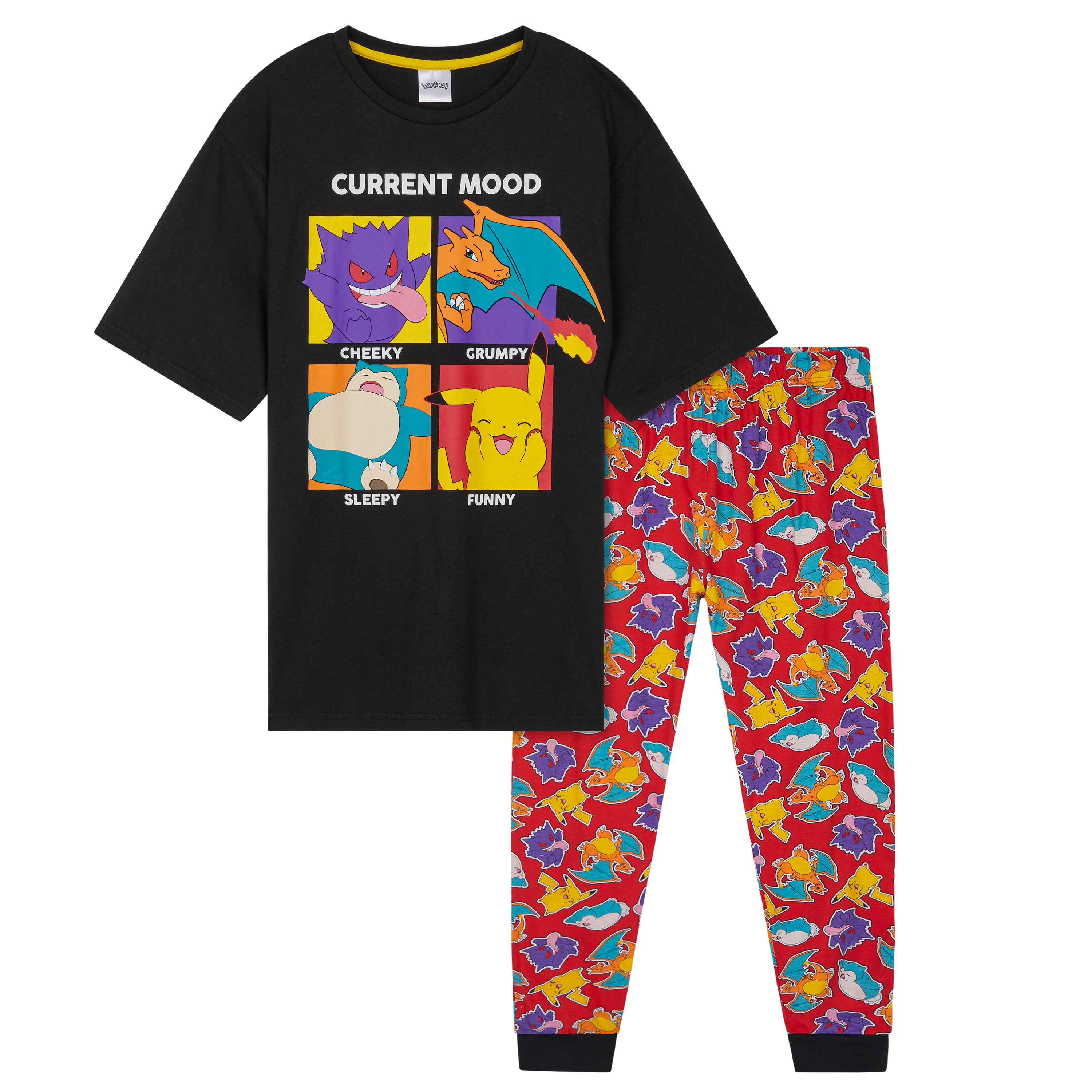 Pokemon Mens Pyjamas Set, Teenagers and Men's Nightwear - Get Trend