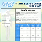 Bluey Christmas Matching Family Pyjamas - Xmas Matching PJs for Women - Get Trend