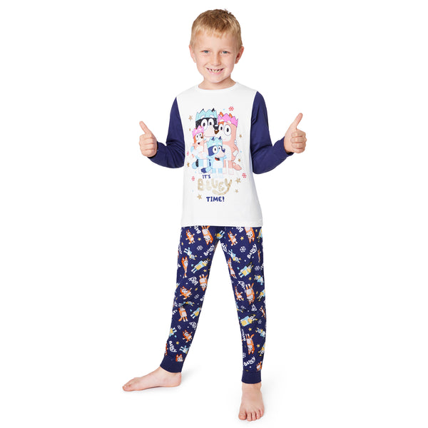 Bluey Christmas Matching Family Pyjamas - Matching PJs for Kids - Get Trend