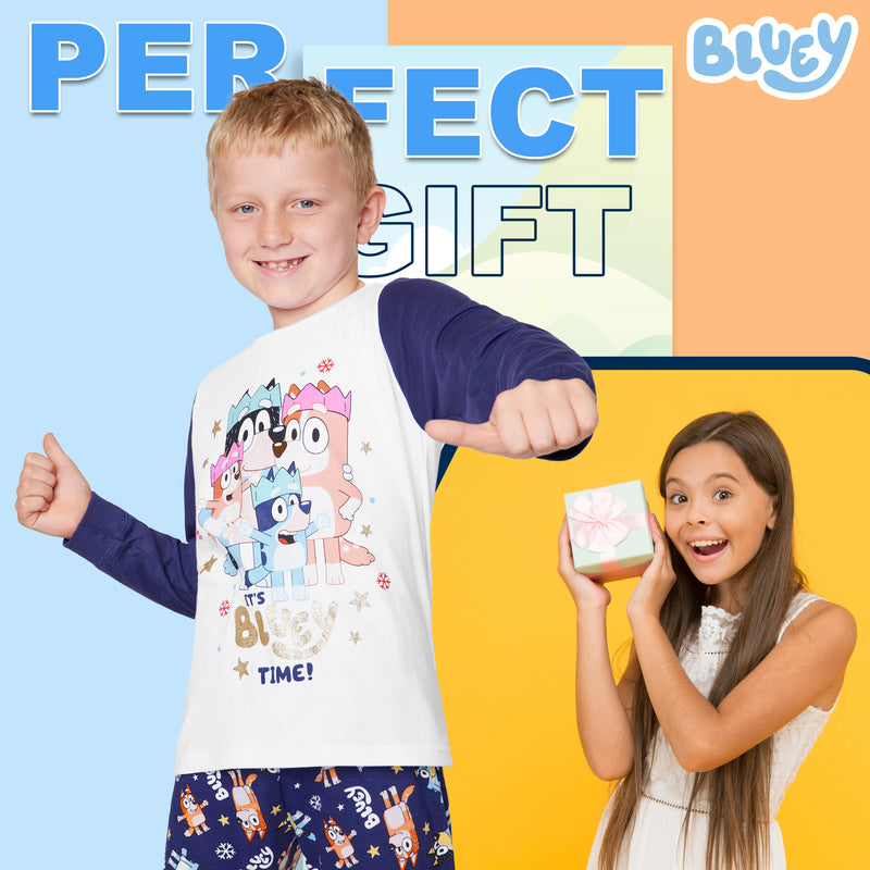 Bluey Christmas Matching Family Pyjamas - Matching PJs for Kids - Get Trend