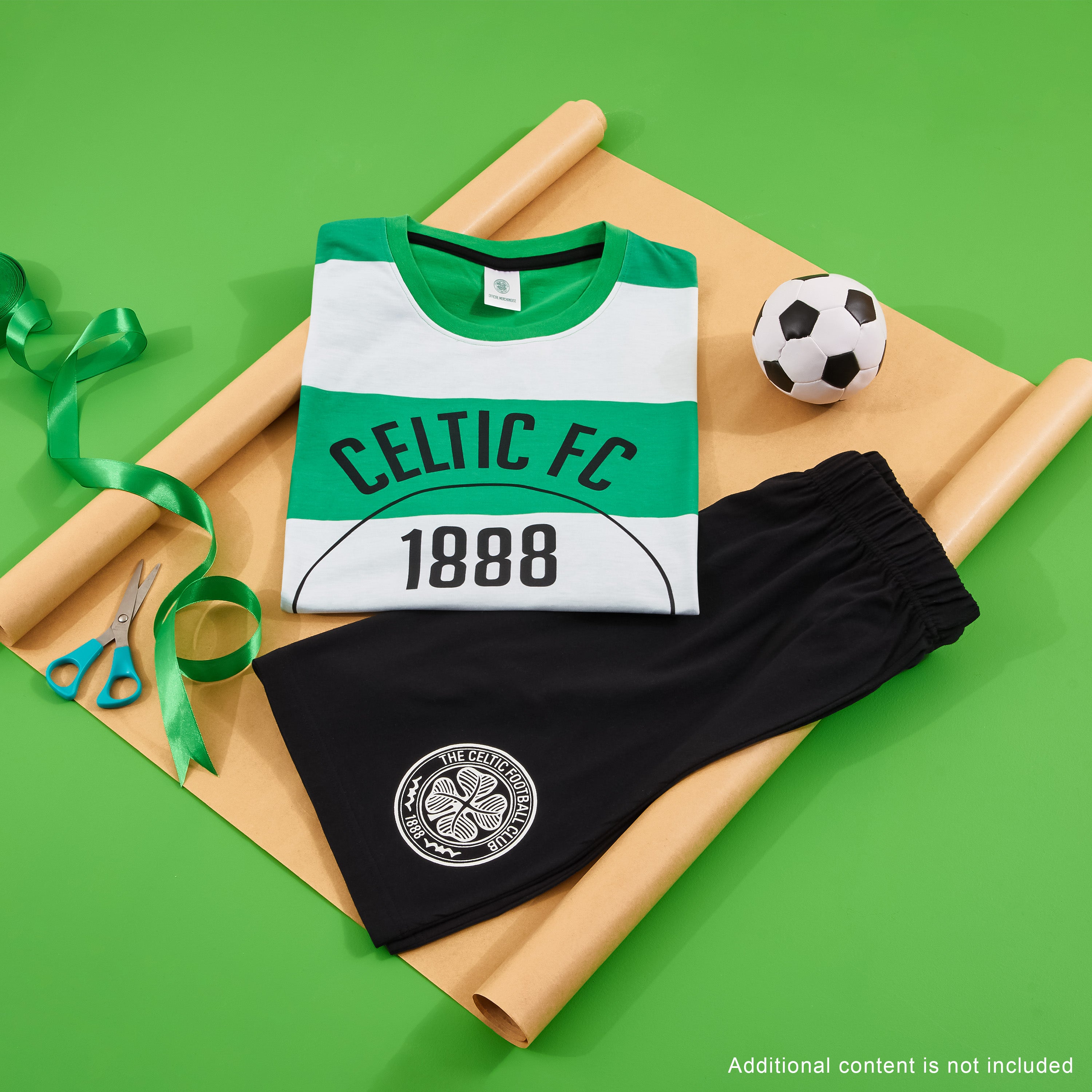 Celtic F.C. Mens PJs Sets, Shorts & T-Shirt Pyjamas for Men - Get Trend