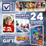 Naruto Advent Calendar 2023 Kids - Anime Stationery Countdown Calendars, Keyrings and Gadgets - Get Trend