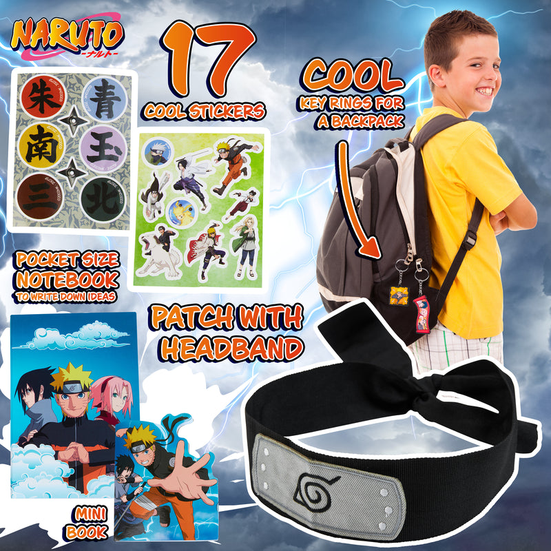 Naruto Advent Calendar 2023 Kids - Anime Stationery Countdown Calendars, Keyrings and Gadgets