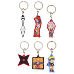 Naruto Keyrings for Kids - Mini Figures 6 Keychains  for Kids - Get Trend