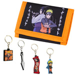 Naruto Boys Wallet and Keyrings for Kids - Wallet & keyring Set - Get Trend