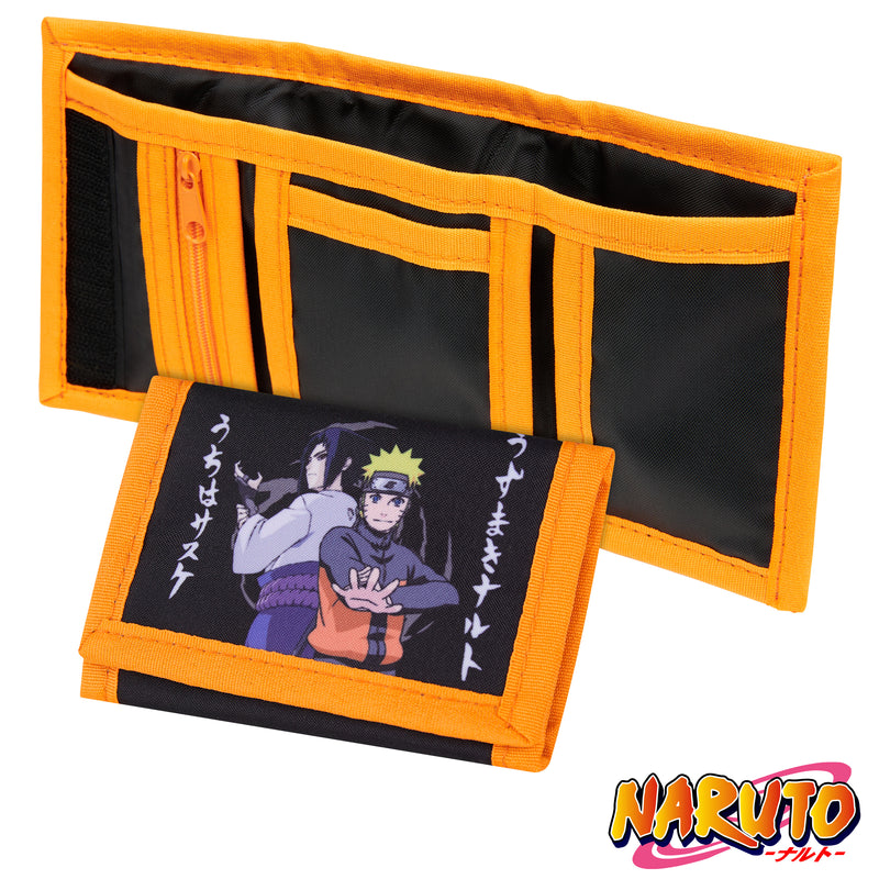 Naruto Boys Wallet and Keyrings for Kids - Wallet & keyring Set