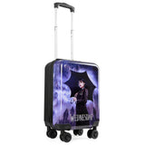 Wednesday Kids Suitcase with Wheels - Carry On Travel Bag with Handle - Get Trend