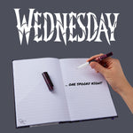 Wednesday Stationery Set for Girls - A5 Journal and Ballpoint Pen Set - Get Trend