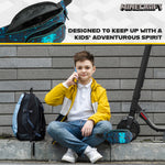 Minecraft Boys Fashion Waist Pack with Adjustable Strap, Creeper Travel Bag - Gamer Gifts - Get Trend