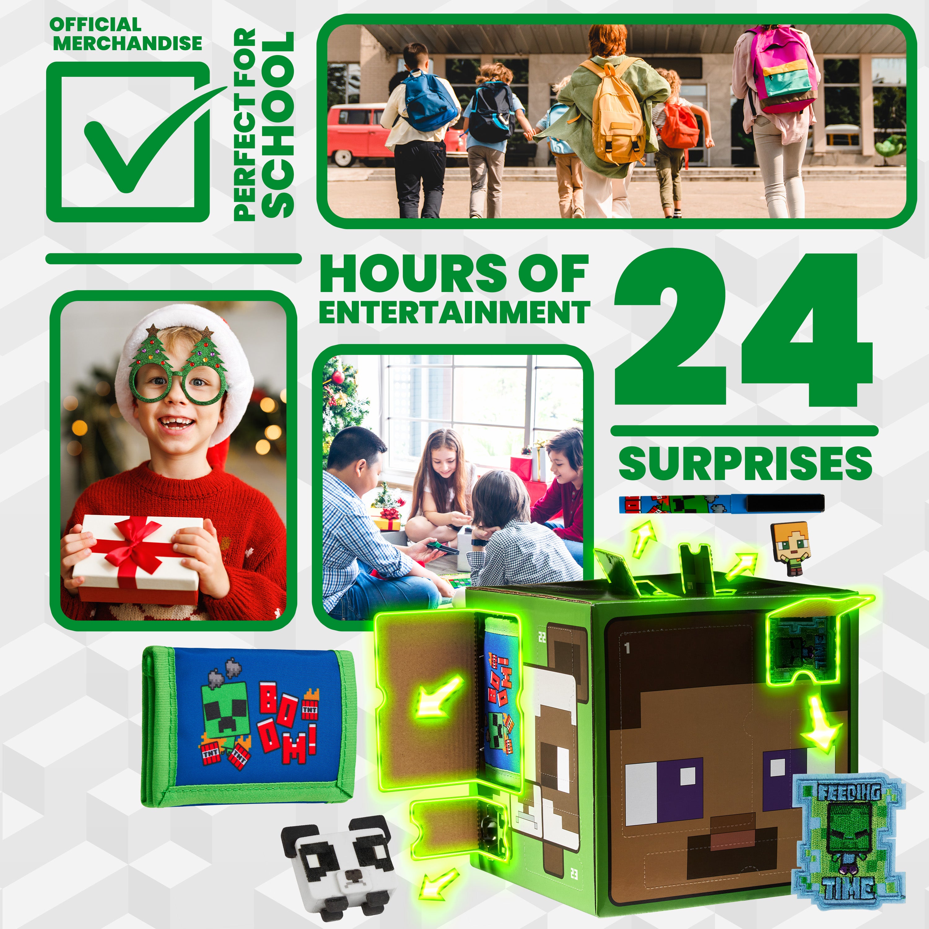 Minecraft Advent Calendar 2023 for Kids and Teenagers - Get Trend