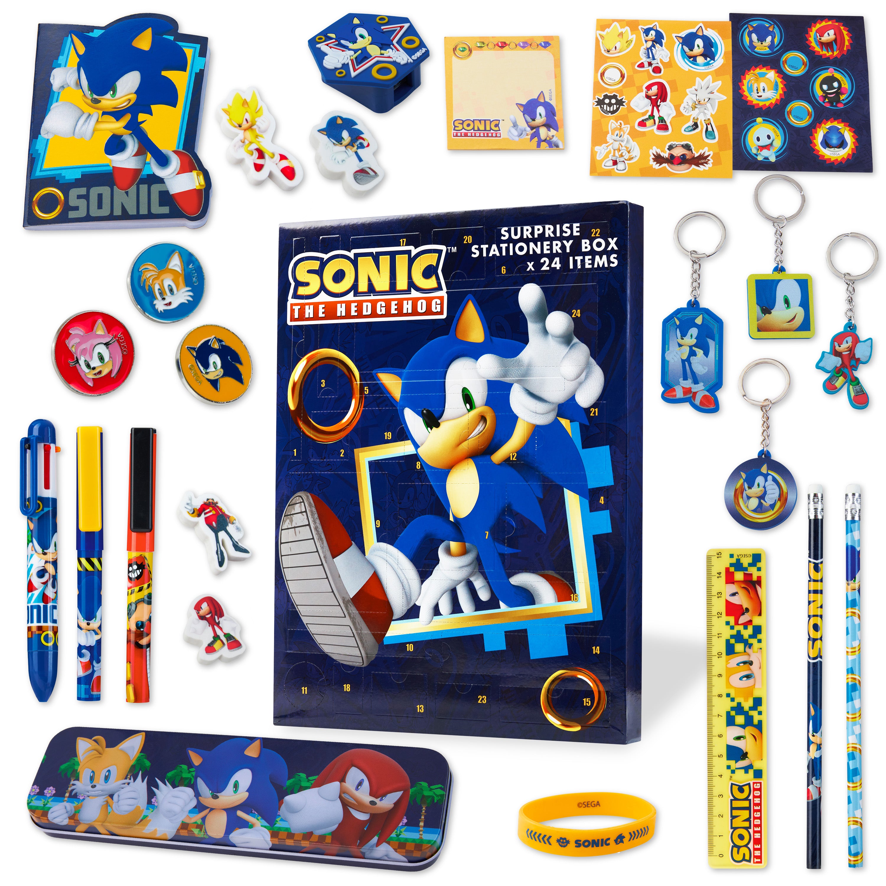 Sonic The Hedgehog Advent Calendar 2023 for Kids and Teenagers - Get Trend