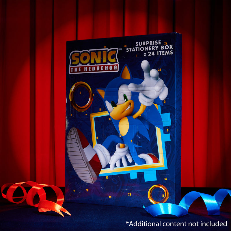 Sonic The Hedgehog Advent Calendar 2023 for Kids and Teenagers
