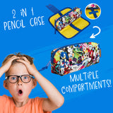 Sonic The Hedgehog Pencil Case for Boys - Get Trend