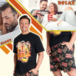 Only Fools and Horses Pyjamas for Men Summer Nightwear Mens Short Pyjamas Set - Get Trend