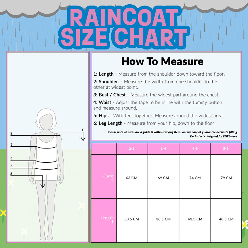 Peppa Pig Kids Waterproof Jacket - Rain Coat for Girls - Get Trend