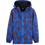 Marvel Boys Waterproof Jacket, Spiderman Hooded Raincoat for Boys - Get Trend