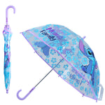 Disney Stitch Clear Dome Umbrella for Girls - Transparent Umbrella - Get Trend