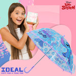 Disney Stitch Clear Dome Umbrella for Girls - Transparent Umbrella - Get Trend