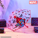 Marvel Spiderman Clear Dome Umbrella for Kids - folding Transparent Umbrella - Get Trend